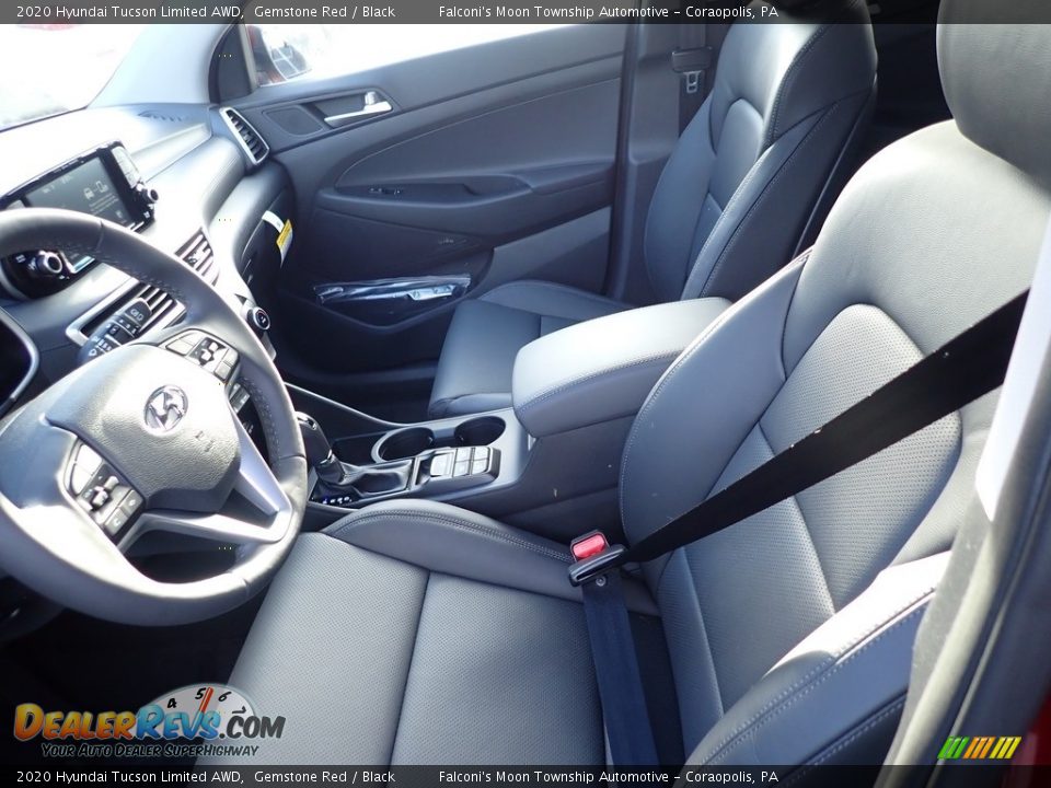 2020 Hyundai Tucson Limited AWD Gemstone Red / Black Photo #10