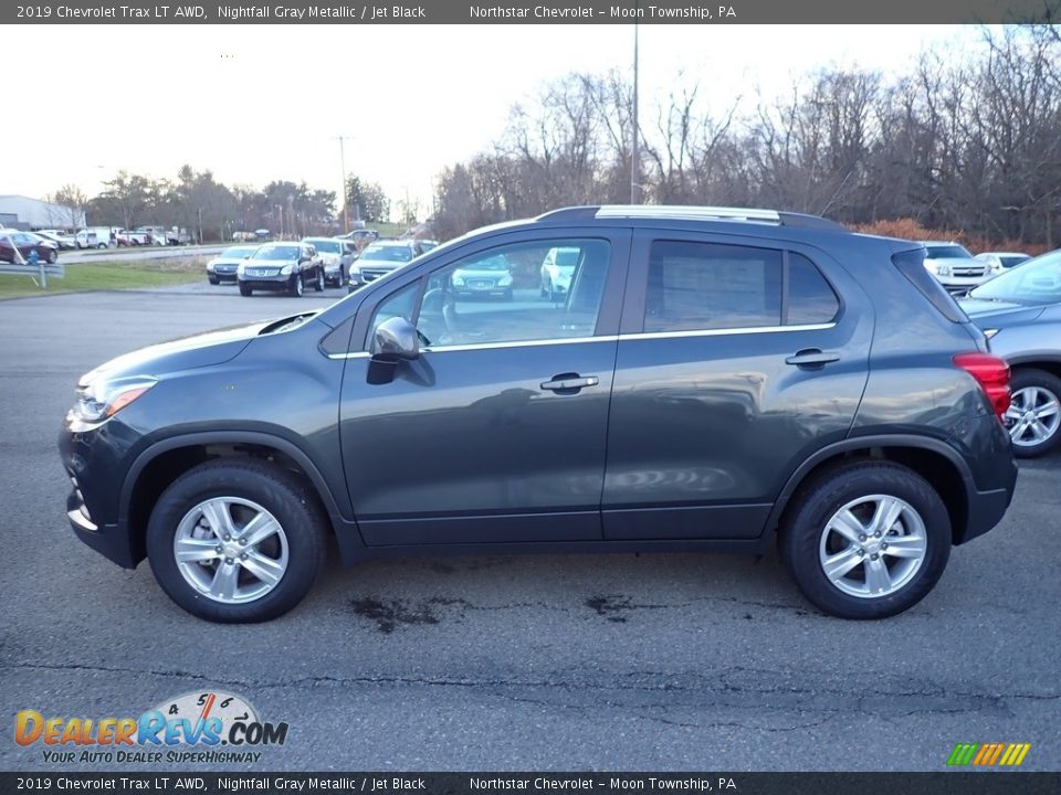 2019 Chevrolet Trax LT AWD Nightfall Gray Metallic / Jet Black Photo #2