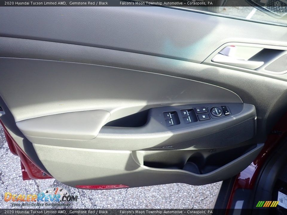 2020 Hyundai Tucson Limited AWD Gemstone Red / Black Photo #11
