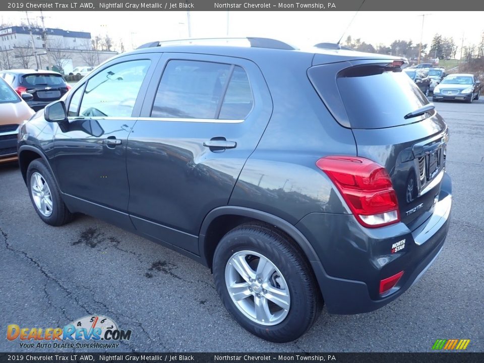 2019 Chevrolet Trax LT AWD Nightfall Gray Metallic / Jet Black Photo #3