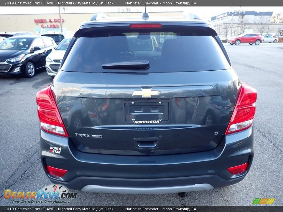 2019 Chevrolet Trax LT AWD Nightfall Gray Metallic / Jet Black Photo #4