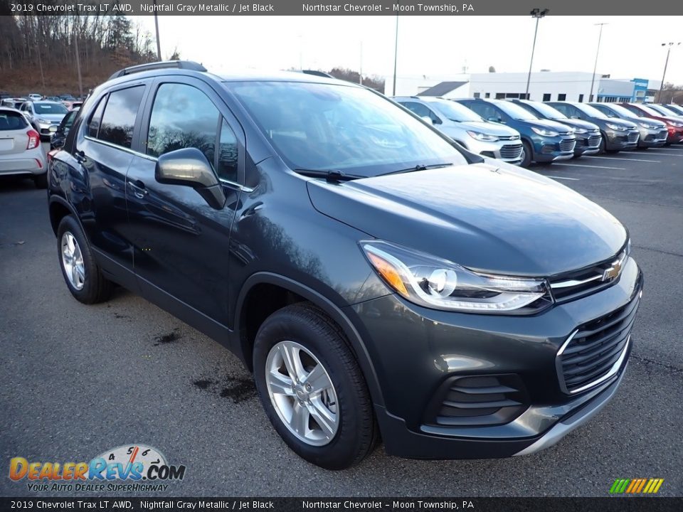2019 Chevrolet Trax LT AWD Nightfall Gray Metallic / Jet Black Photo #7