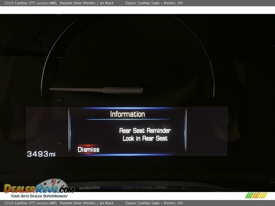 2019 Cadillac XT5 Luxury AWD Radiant Silver Metallic / Jet Black Photo #24