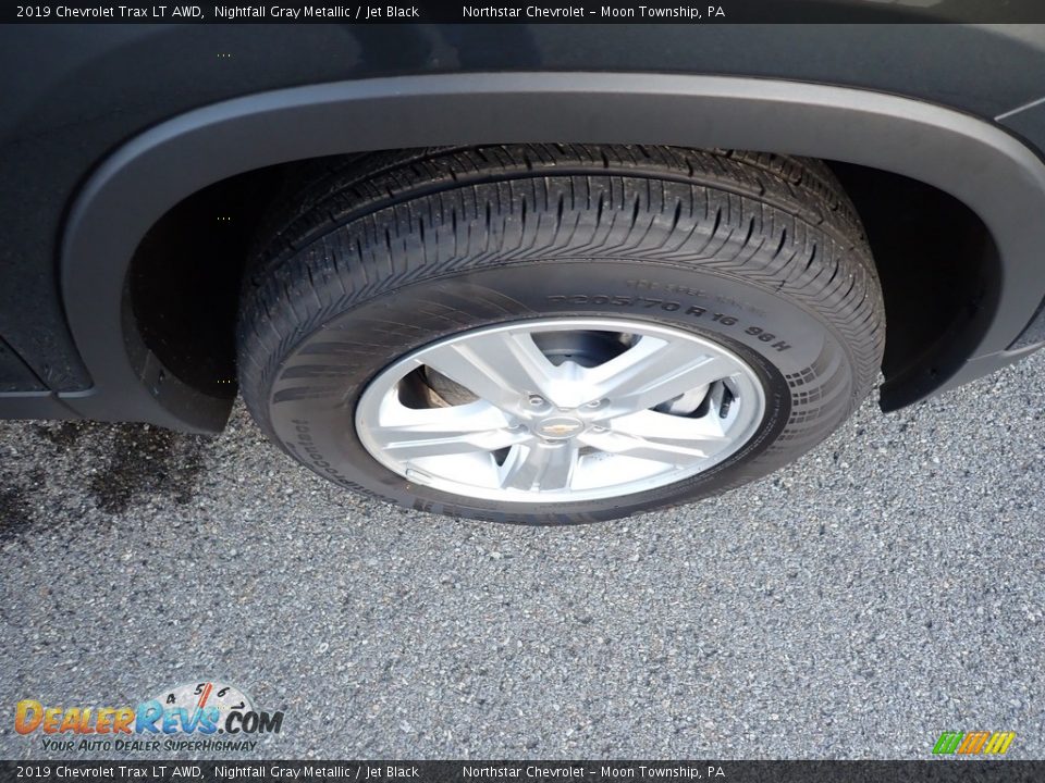 2019 Chevrolet Trax LT AWD Nightfall Gray Metallic / Jet Black Photo #9