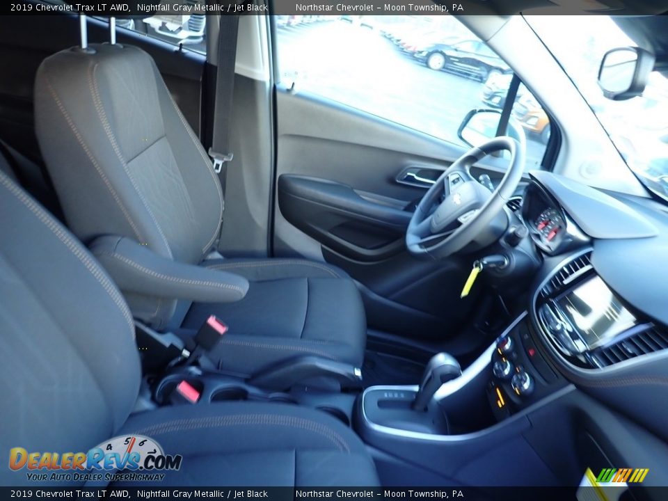 2019 Chevrolet Trax LT AWD Nightfall Gray Metallic / Jet Black Photo #10