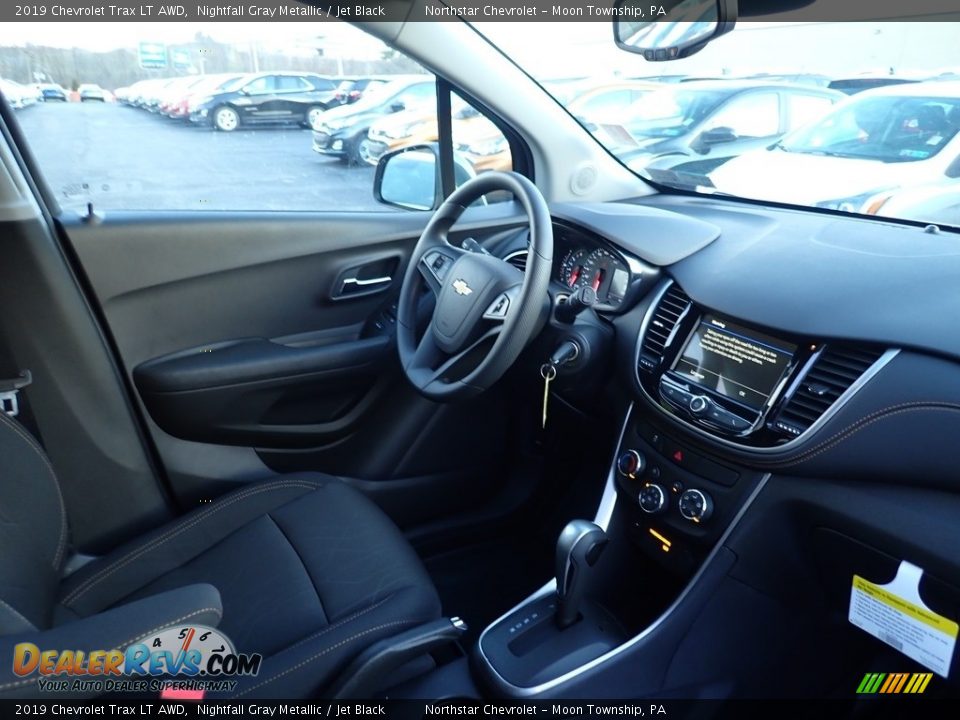 2019 Chevrolet Trax LT AWD Nightfall Gray Metallic / Jet Black Photo #11