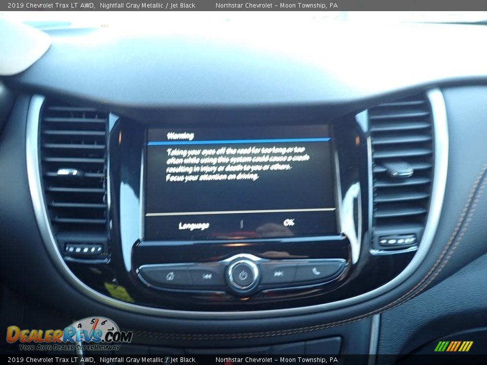 2019 Chevrolet Trax LT AWD Nightfall Gray Metallic / Jet Black Photo #17