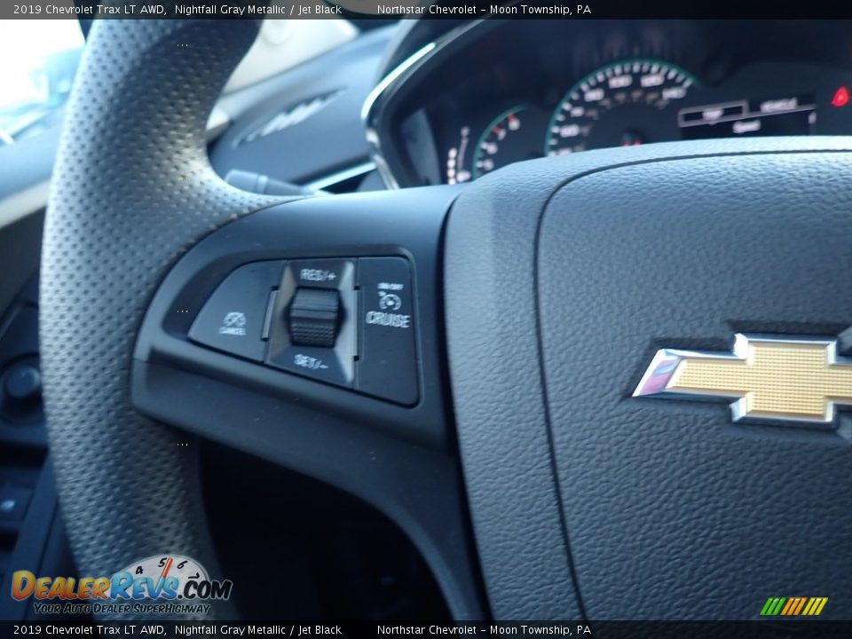 2019 Chevrolet Trax LT AWD Nightfall Gray Metallic / Jet Black Photo #20