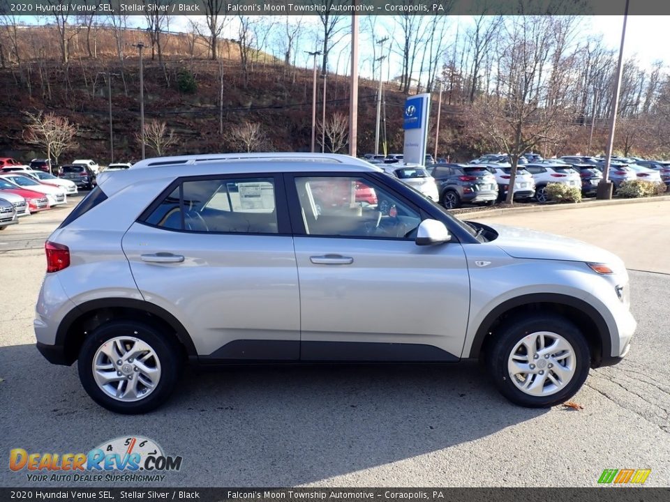 2020 Hyundai Venue SEL Stellar Silver / Black Photo #1