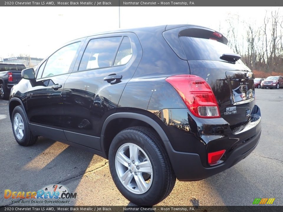 2020 Chevrolet Trax LS AWD Mosaic Black Metallic / Jet Black Photo #3