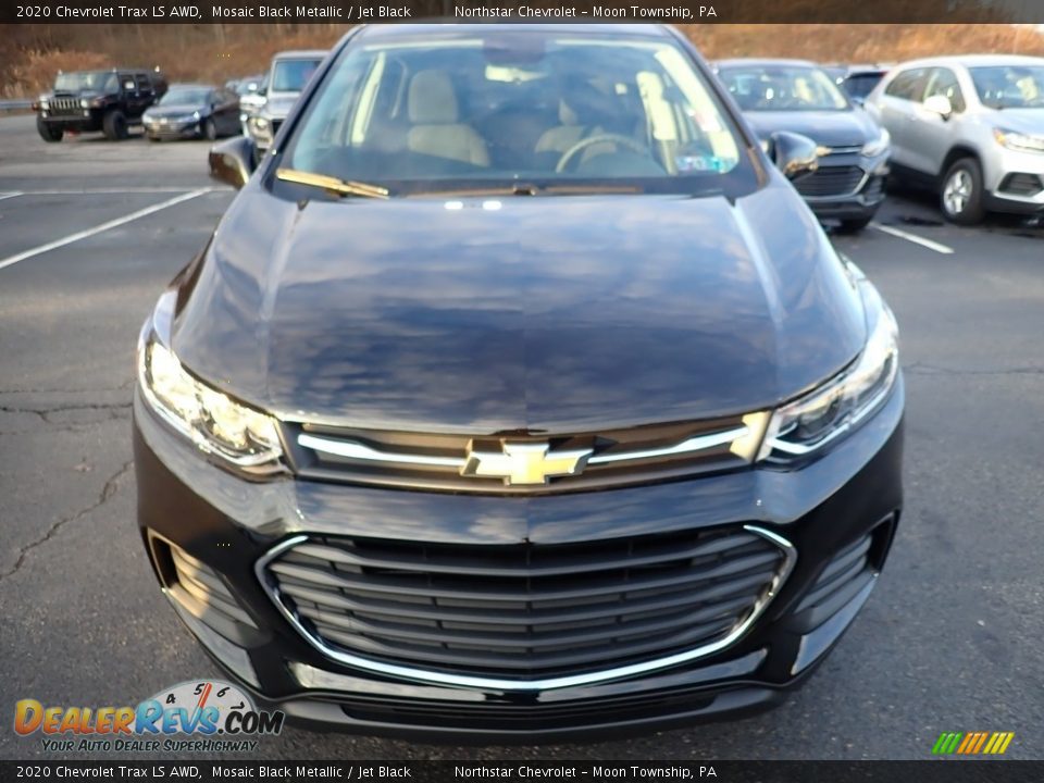2020 Chevrolet Trax LS AWD Mosaic Black Metallic / Jet Black Photo #8