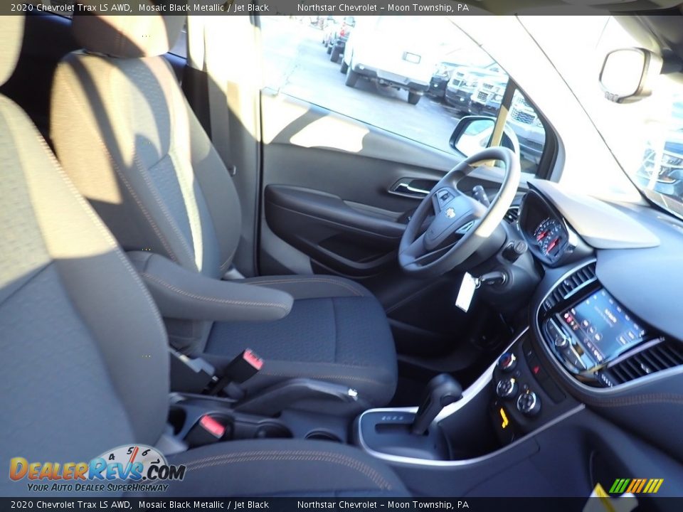2020 Chevrolet Trax LS AWD Mosaic Black Metallic / Jet Black Photo #10