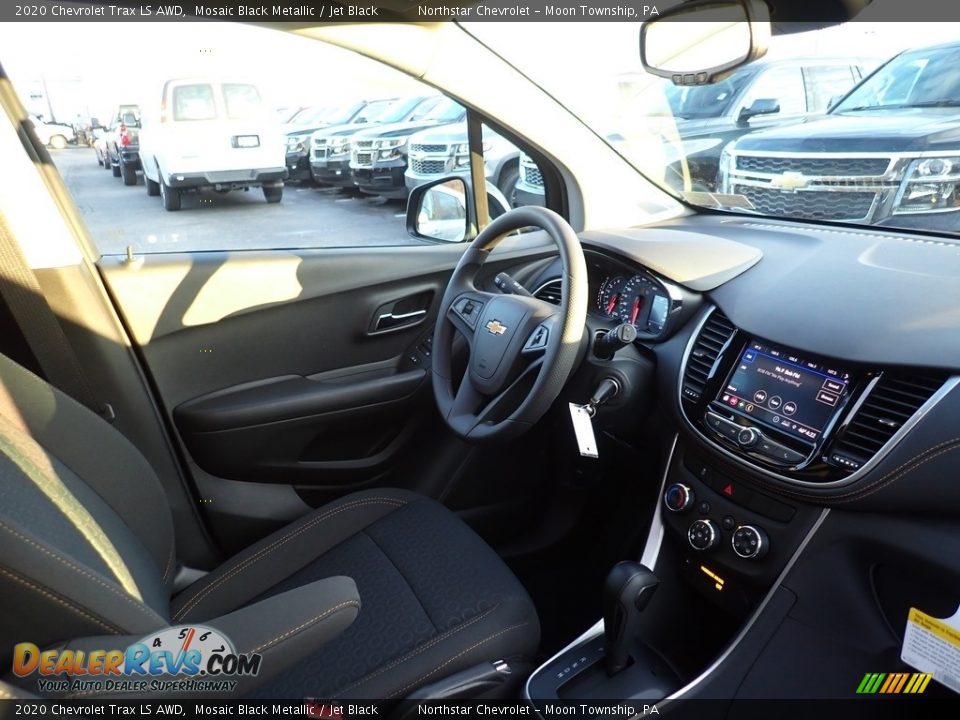 2020 Chevrolet Trax LS AWD Mosaic Black Metallic / Jet Black Photo #11