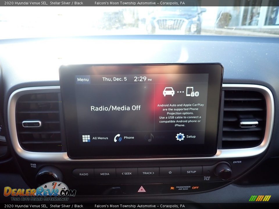 2020 Hyundai Venue SEL Stellar Silver / Black Photo #12