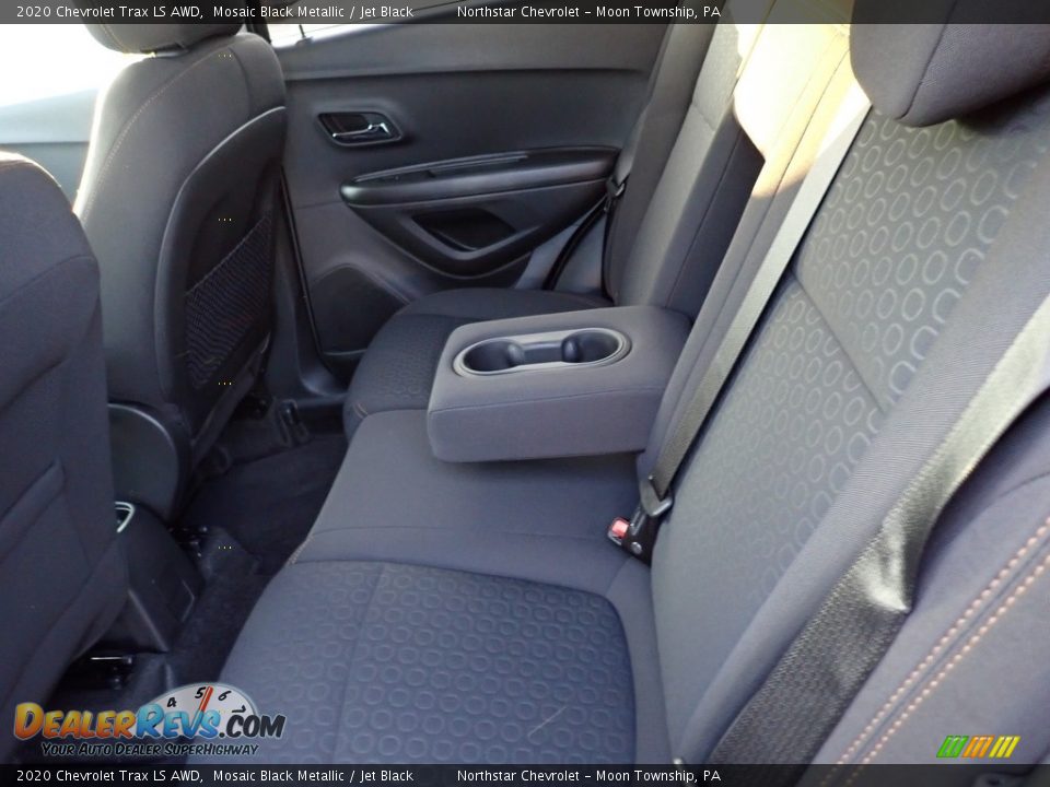 2020 Chevrolet Trax LS AWD Mosaic Black Metallic / Jet Black Photo #12