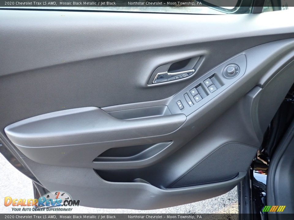 2020 Chevrolet Trax LS AWD Mosaic Black Metallic / Jet Black Photo #14