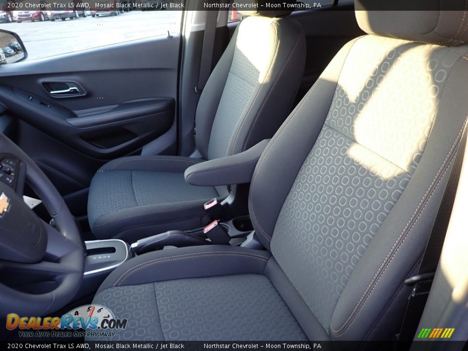 2020 Chevrolet Trax LS AWD Mosaic Black Metallic / Jet Black Photo #15