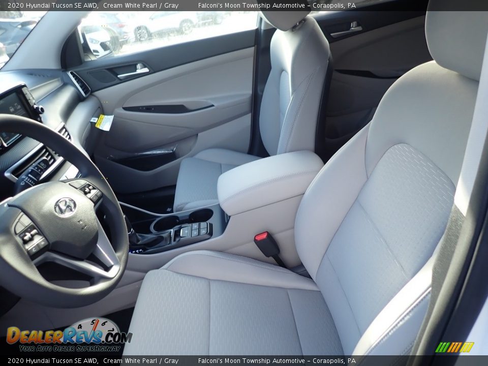 2020 Hyundai Tucson SE AWD Cream White Pearl / Gray Photo #10