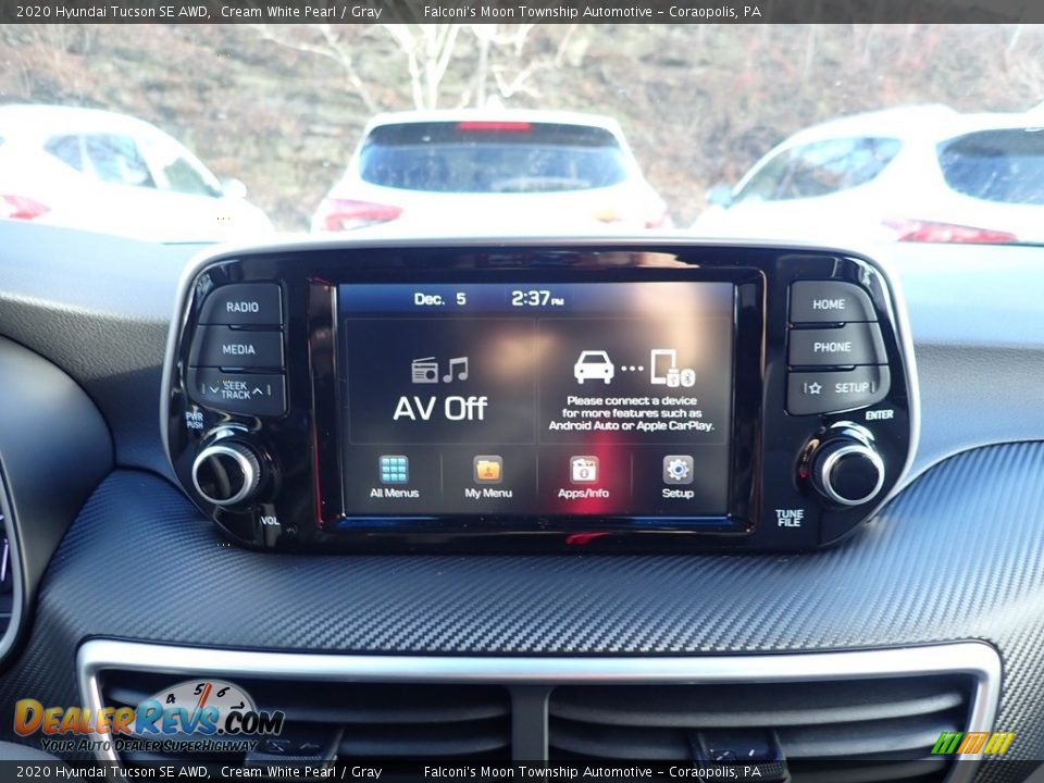 2020 Hyundai Tucson SE AWD Cream White Pearl / Gray Photo #13