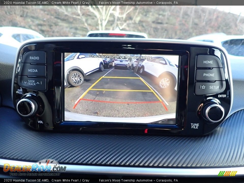 2020 Hyundai Tucson SE AWD Cream White Pearl / Gray Photo #14