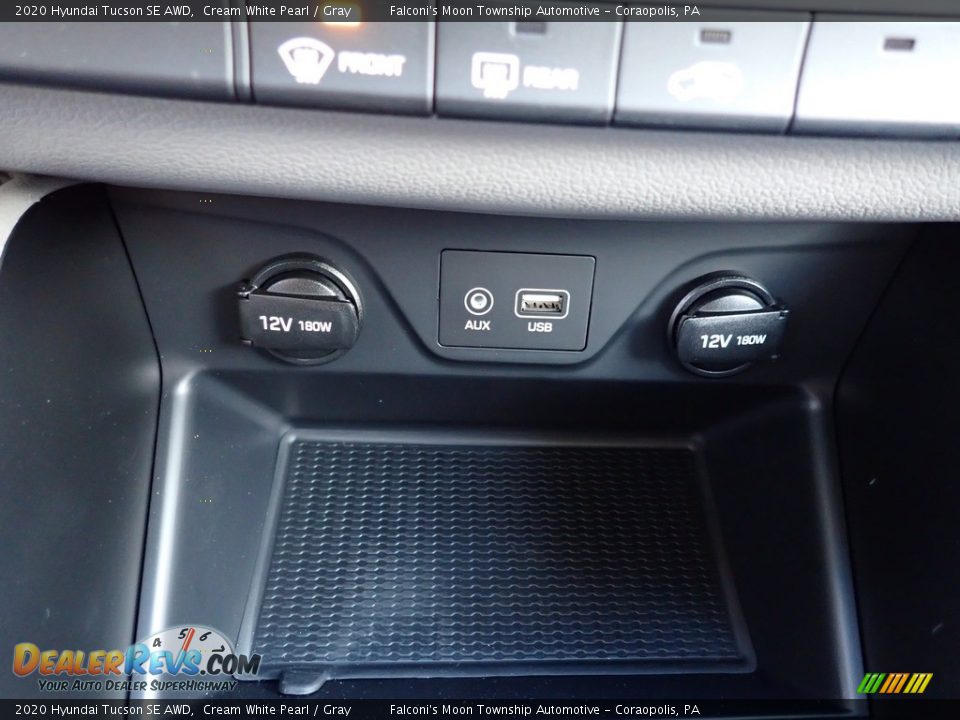 2020 Hyundai Tucson SE AWD Cream White Pearl / Gray Photo #15