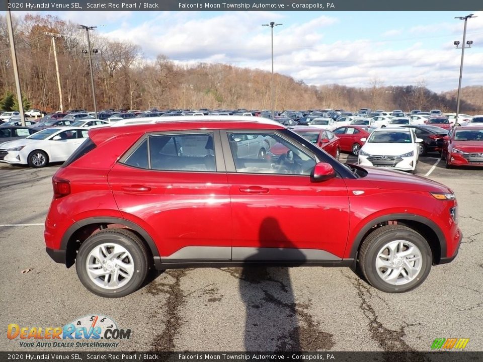 2020 Hyundai Venue SEL Scarlet Red Pearl / Black Photo #1