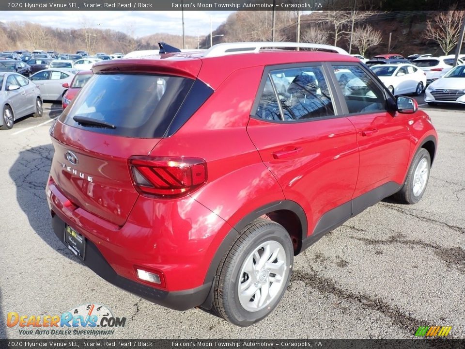 2020 Hyundai Venue SEL Scarlet Red Pearl / Black Photo #2