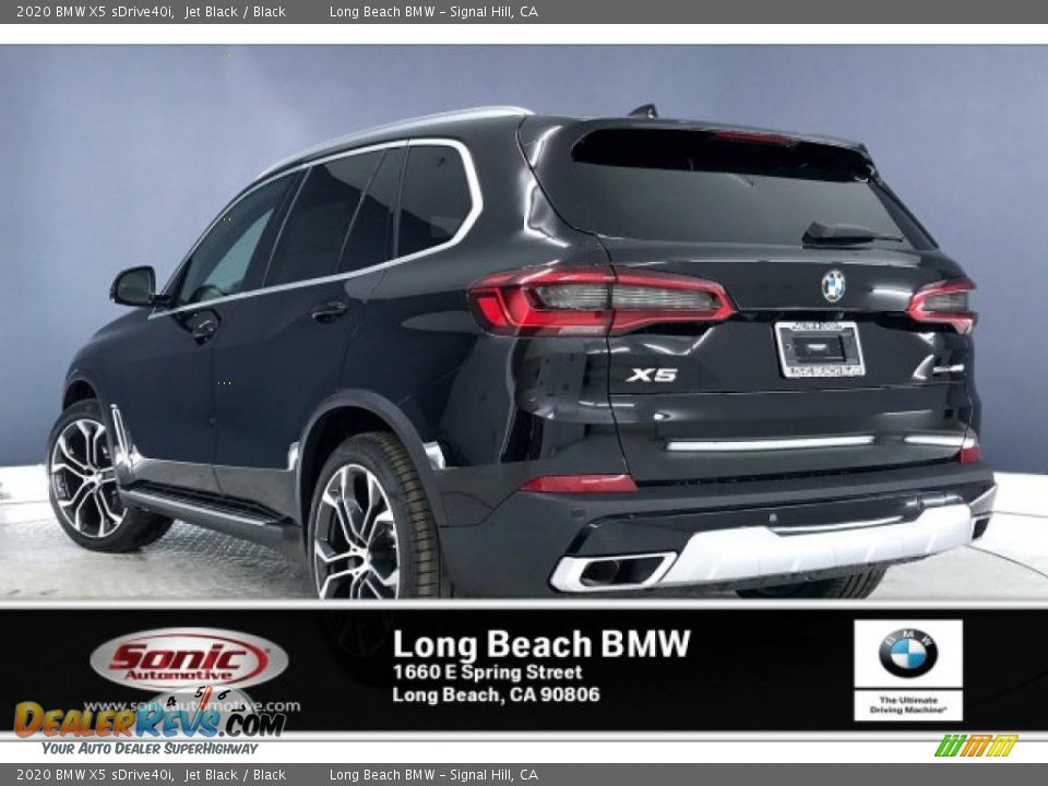 2020 BMW X5 sDrive40i Jet Black / Black Photo #2