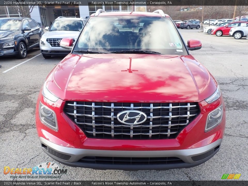 2020 Hyundai Venue SEL Scarlet Red Pearl / Black Photo #4