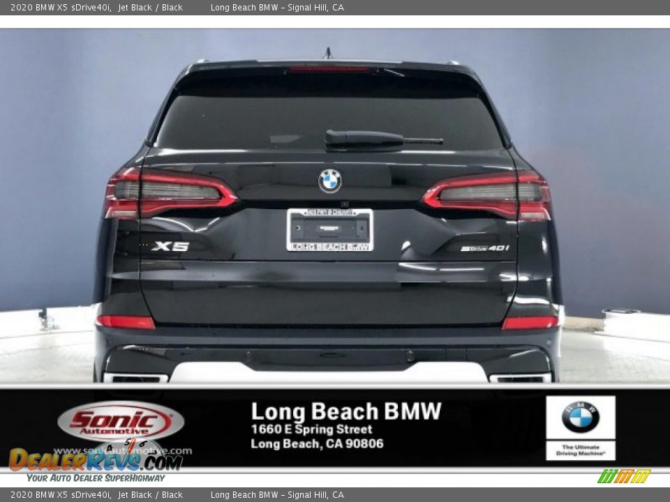 2020 BMW X5 sDrive40i Jet Black / Black Photo #3