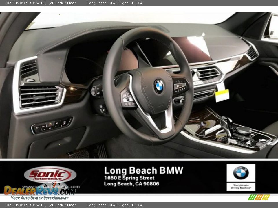 2020 BMW X5 sDrive40i Jet Black / Black Photo #4