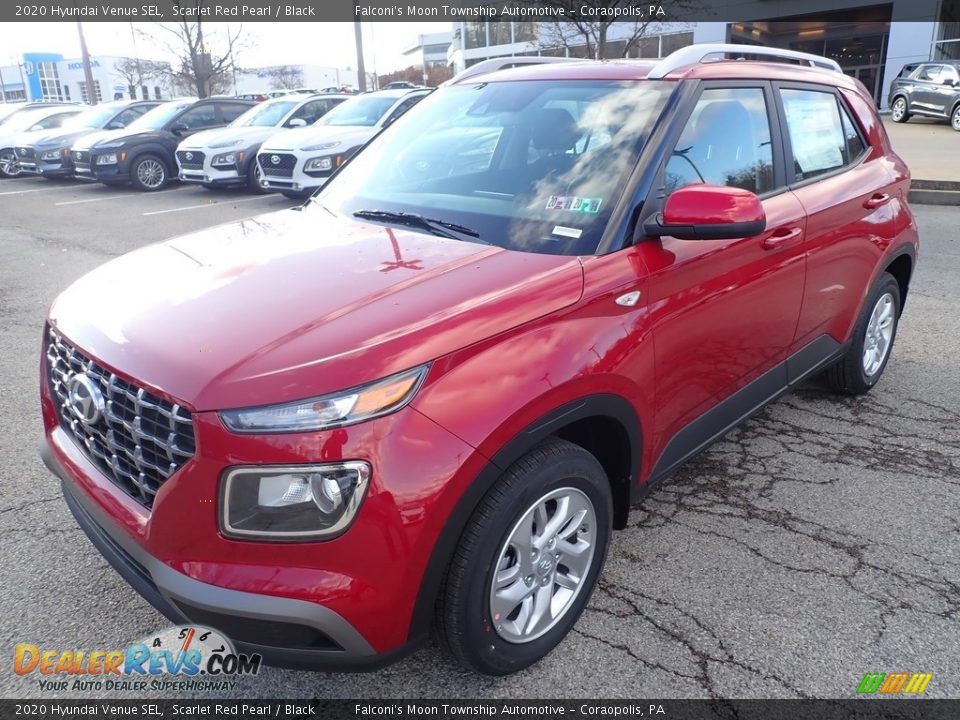2020 Hyundai Venue SEL Scarlet Red Pearl / Black Photo #5