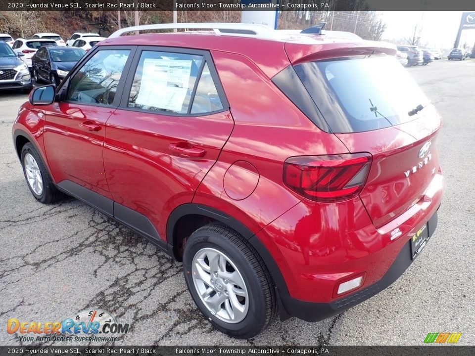 2020 Hyundai Venue SEL Scarlet Red Pearl / Black Photo #6