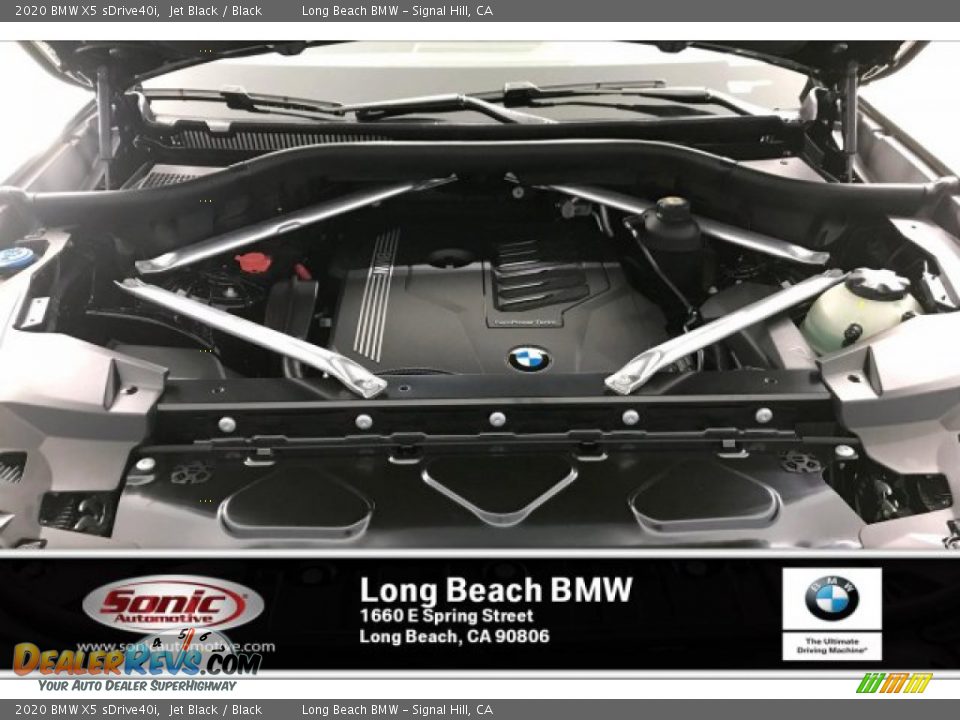 2020 BMW X5 sDrive40i Jet Black / Black Photo #8