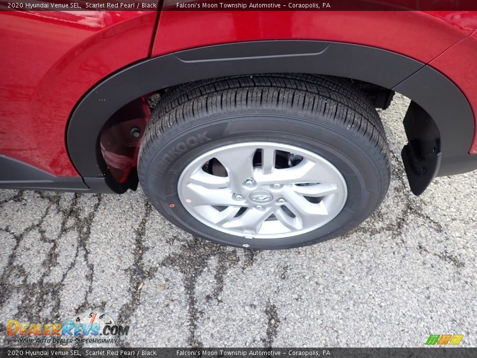 2020 Hyundai Venue SEL Scarlet Red Pearl / Black Photo #7