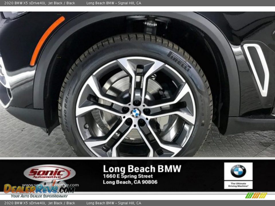 2020 BMW X5 sDrive40i Jet Black / Black Photo #9