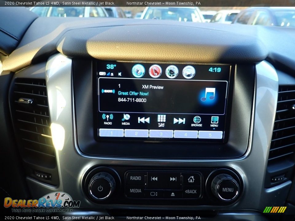 2020 Chevrolet Tahoe LS 4WD Satin Steel Metallic / Jet Black Photo #14