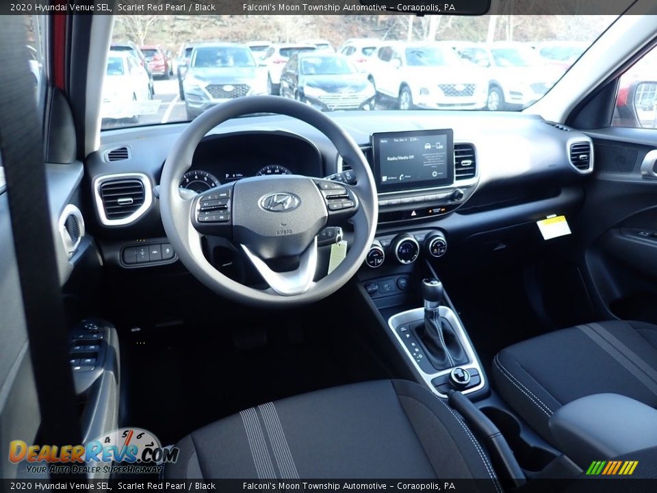 2020 Hyundai Venue SEL Scarlet Red Pearl / Black Photo #9