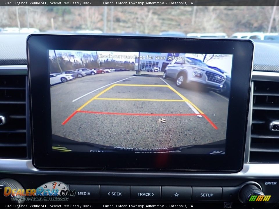 2020 Hyundai Venue SEL Scarlet Red Pearl / Black Photo #14