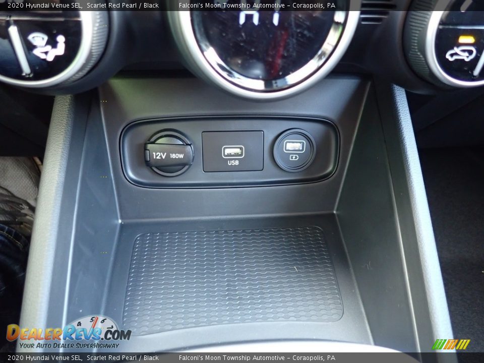 2020 Hyundai Venue SEL Scarlet Red Pearl / Black Photo #15