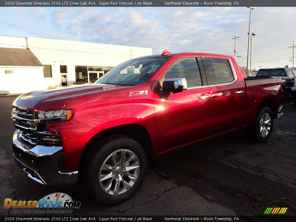 2020 Chevrolet Silverado 1500 LTZ Crew Cab 4x4 Cajun Red Tintcoat / Jet Black Photo #1