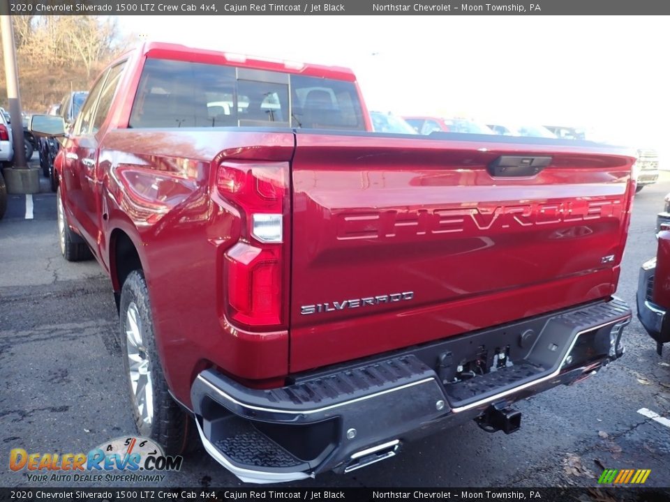 2020 Chevrolet Silverado 1500 LTZ Crew Cab 4x4 Cajun Red Tintcoat / Jet Black Photo #3