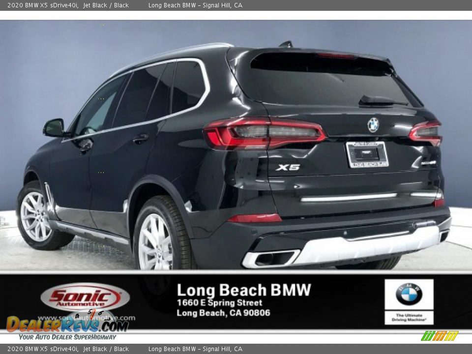 2020 BMW X5 sDrive40i Jet Black / Black Photo #2