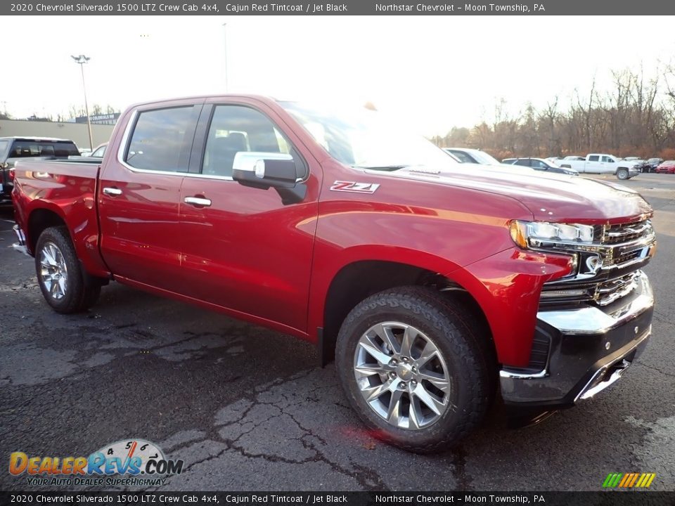 2020 Chevrolet Silverado 1500 LTZ Crew Cab 4x4 Cajun Red Tintcoat / Jet Black Photo #6