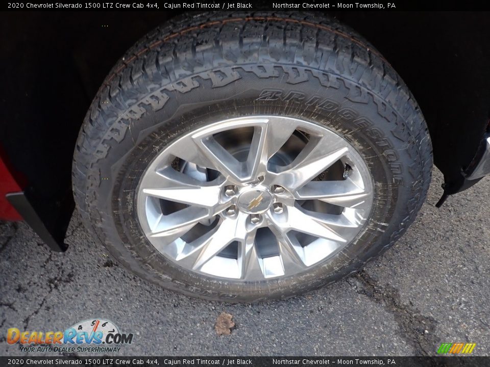 2020 Chevrolet Silverado 1500 LTZ Crew Cab 4x4 Cajun Red Tintcoat / Jet Black Photo #7