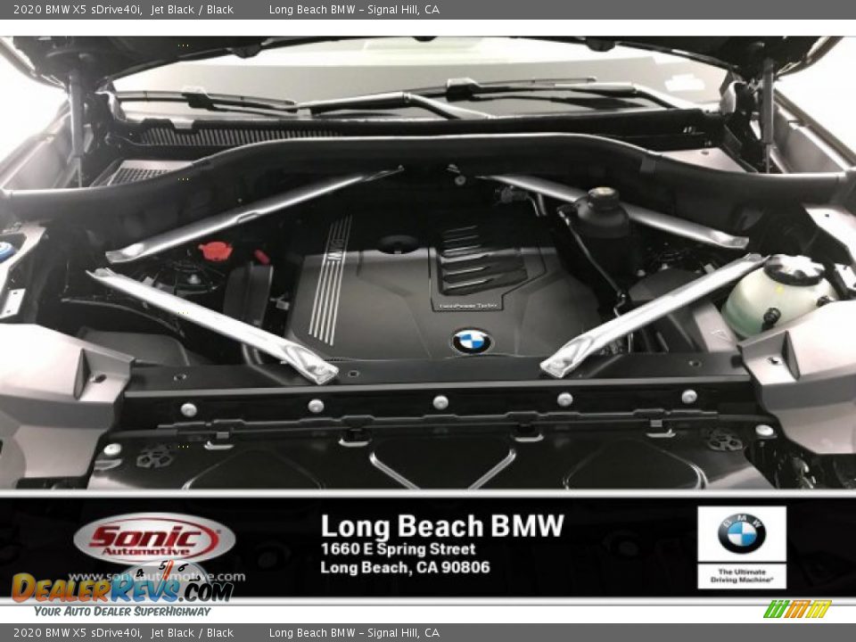 2020 BMW X5 sDrive40i Jet Black / Black Photo #8