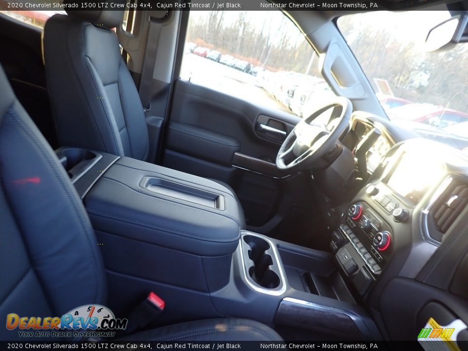 2020 Chevrolet Silverado 1500 LTZ Crew Cab 4x4 Cajun Red Tintcoat / Jet Black Photo #8