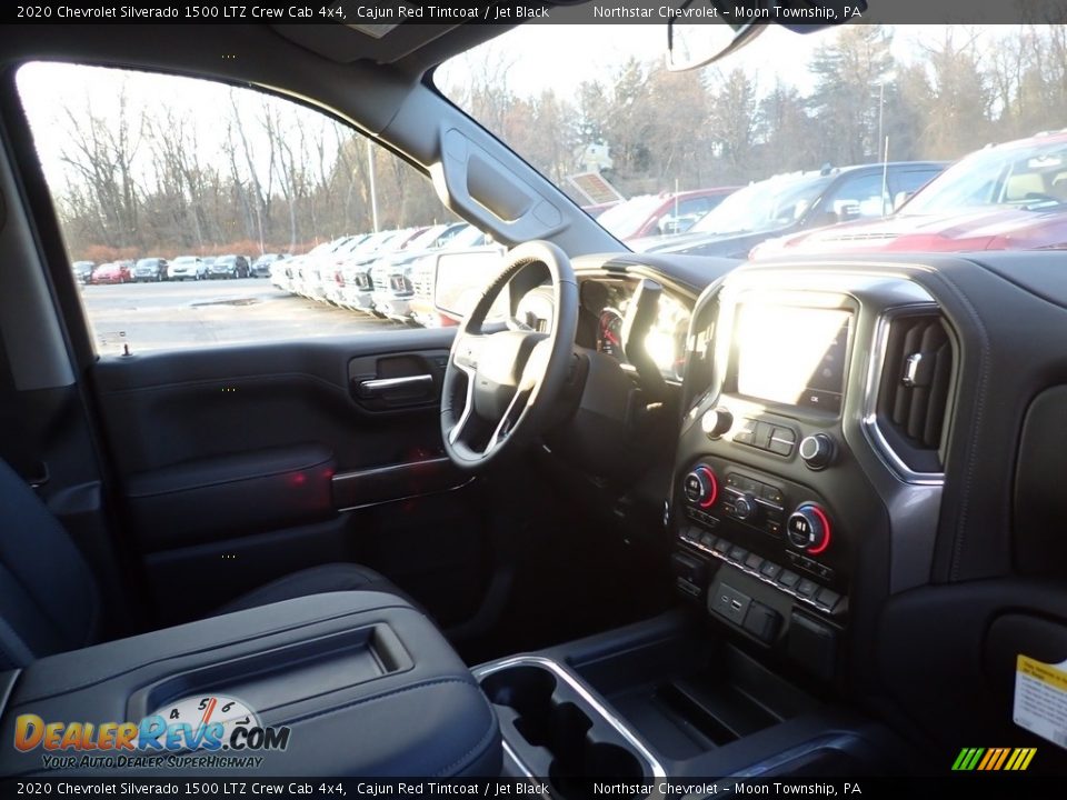 2020 Chevrolet Silverado 1500 LTZ Crew Cab 4x4 Cajun Red Tintcoat / Jet Black Photo #9