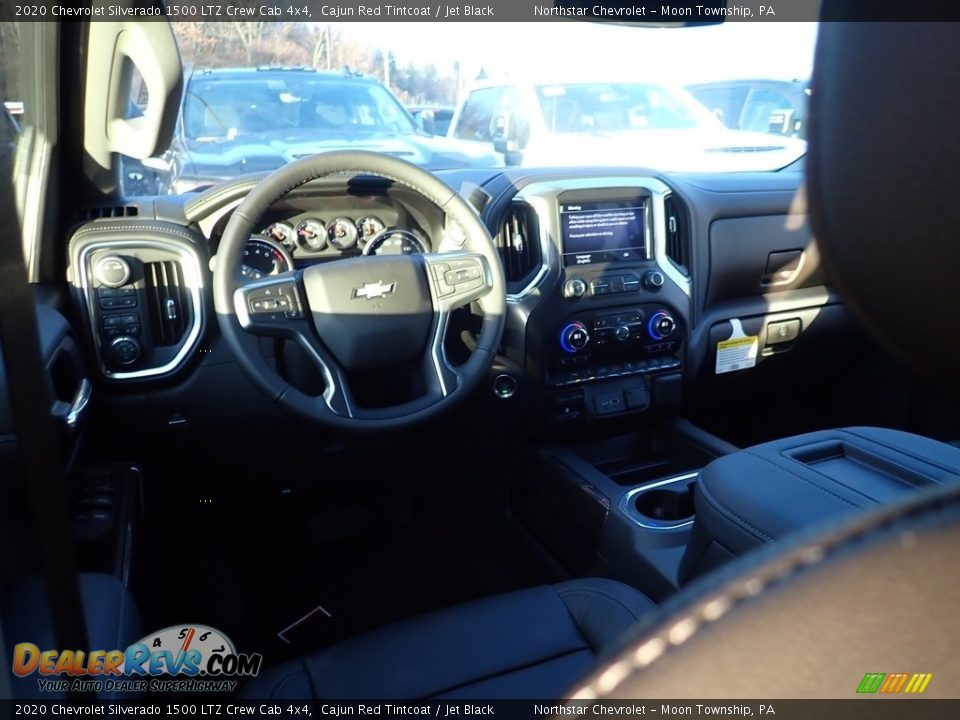 2020 Chevrolet Silverado 1500 LTZ Crew Cab 4x4 Cajun Red Tintcoat / Jet Black Photo #12
