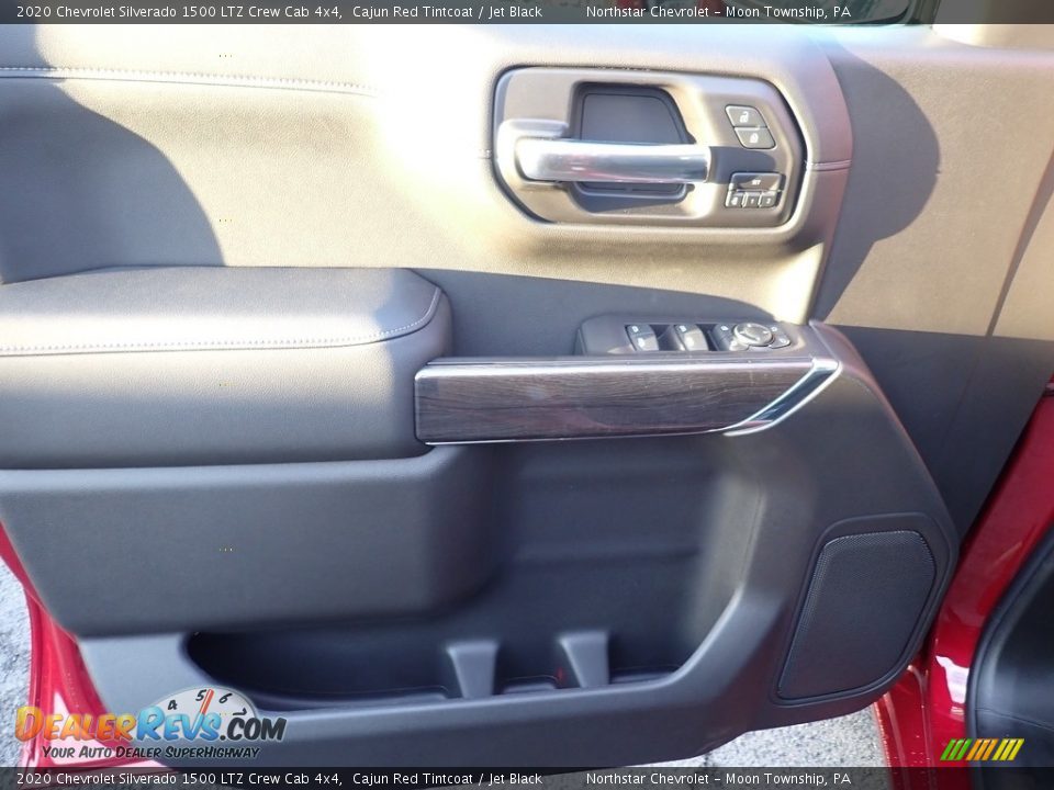 2020 Chevrolet Silverado 1500 LTZ Crew Cab 4x4 Cajun Red Tintcoat / Jet Black Photo #14